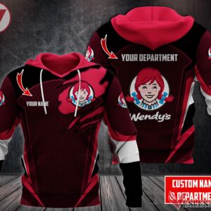Personalized Wendy's Uniform Custom Clothes Style 31, Unique Gifts For Employee - Vesles2014s