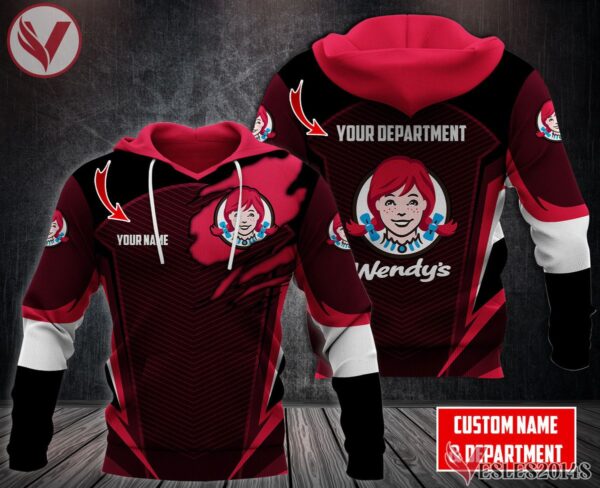 Personalized Wendy's Uniform Custom Clothes Style 31, Unique Gifts For Employee - Vesles2014s