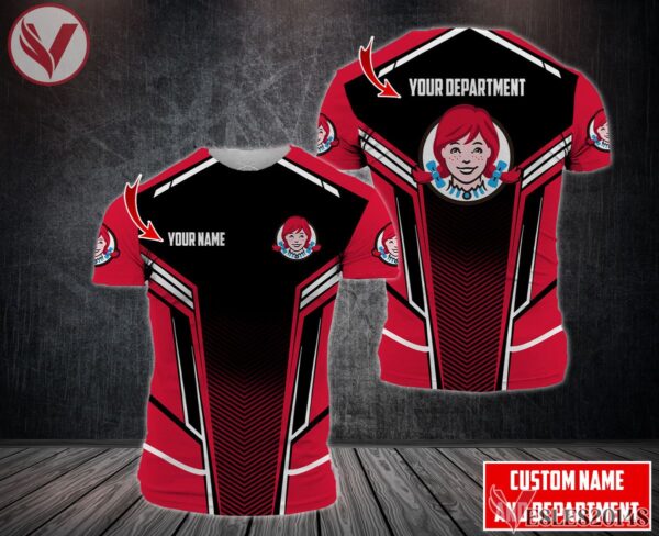 Personalized Wendy's Uniform Custom Clothes Style 32, Unique Gifts For Employee - Vesles2014s 1