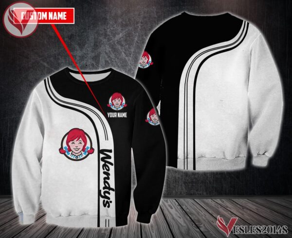 Personalized Wendy's Uniform Custom Clothes Style 33, Unique Gifts For Employee - Vesles2014s 2