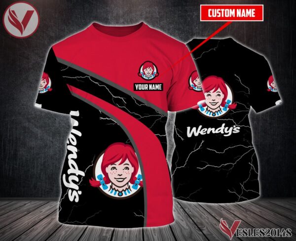 Personalized Wendy's Uniform Custom Clothes Style 35, Unique Gifts For Employee - Vesles2014s 1