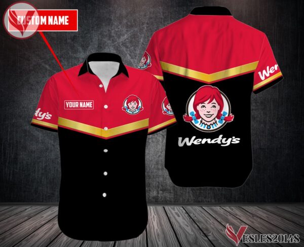 Personalized Wendy's Uniform Custom Clothes Style 36, Unique Gifts For Employee - Vesles2014s 1