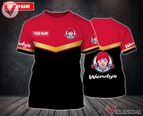 Personalized Wendy's Uniform Custom Clothes Style 36, Unique Gifts For Employee - Vesles2014s 3