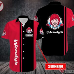 Personalized Wendy's Uniform Custom Clothes Style 37, Unique Gifts For Employee - Vesles2014s 1
