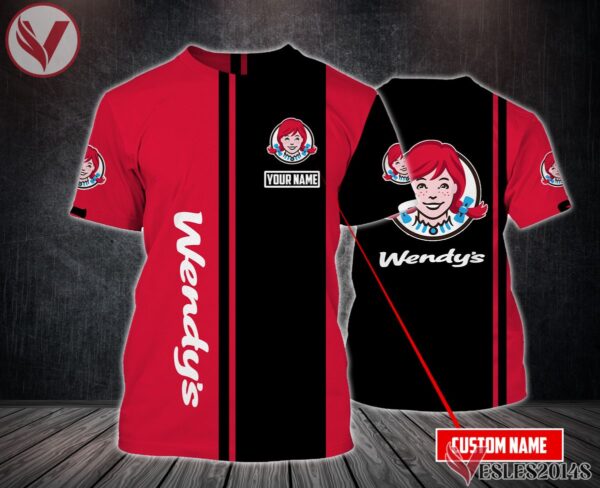 Personalized Wendy's Uniform Custom Clothes Style 37, Unique Gifts For Employee - Vesles2014s 3