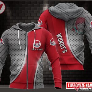 Personalized Wendy's Uniform Custom Clothes Style 4, Unique Gifts For Employee - Vesles2014s 5