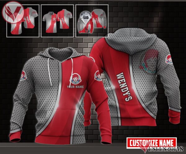 Personalized Wendy's Uniform Custom Clothes Style 4, Unique Gifts For Employee - Vesles2014s