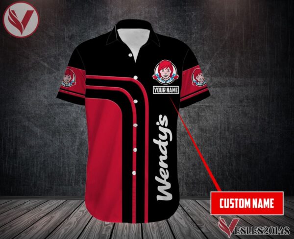 Personalized Wendy's Uniform Custom Clothes Style 40, Unique Gifts For Employee - Vesles2014s 1
