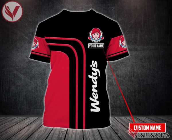 Personalized Wendy's Uniform Custom Clothes Style 40, Unique Gifts For Employee - Vesles2014s 2