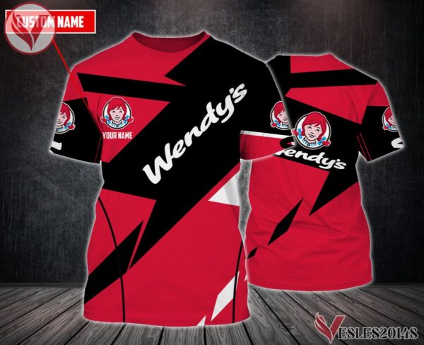 Personalized Wendy's Uniform Custom Clothes Style 41, Unique Gifts For Employee - Vesles2014s 3
