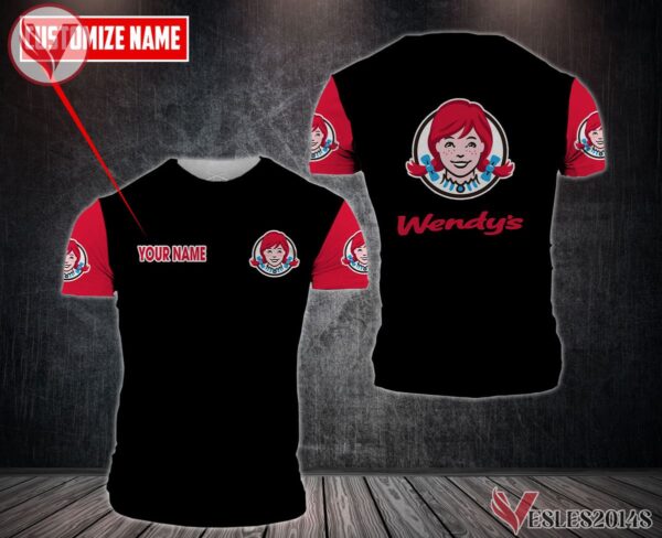 Personalized Wendy's Uniform Custom Clothes Style 42, Unique Gifts For Employee - Vesles2014s 3