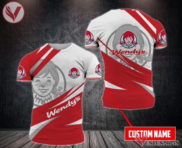 Personalized Wendy's Uniform Custom Clothes Style 44, Unique Gifts For Employee - Vesles2014s 3