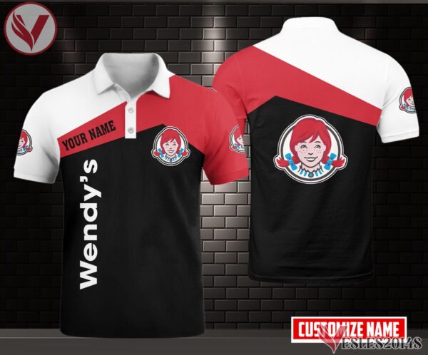 Personalized Wendy's Uniform Custom Clothes Style 5, Unique Gifts For Employee - Vesles2014s 1