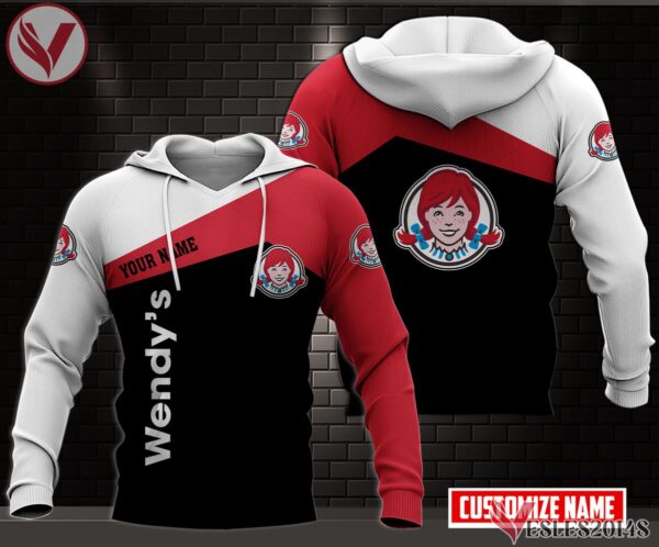Personalized Wendy's Uniform Custom Clothes Style 5, Unique Gifts For Employee - Vesles2014s 4