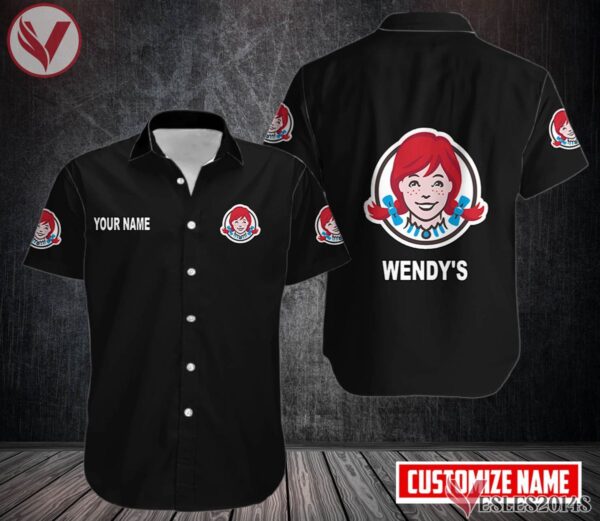 Personalized Wendy's Uniform Custom Clothes Style 7, Unique Gifts For Employee - Vesles2014s 1