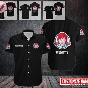 Personalized Wendy's Uniform Custom Clothes Style 7, Unique Gifts For Employee - Vesles2014s