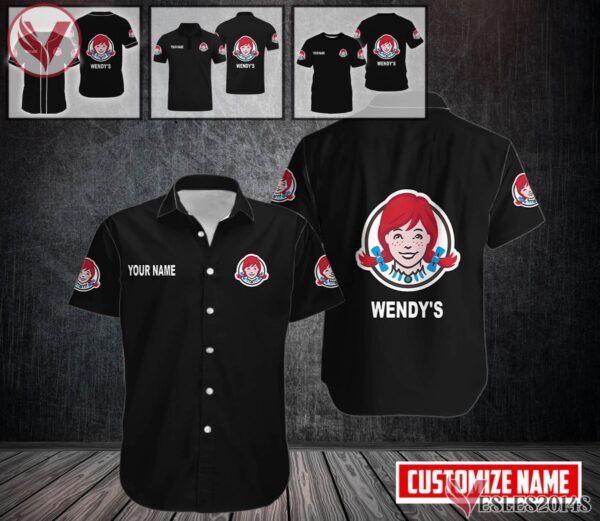 Personalized Wendy's Uniform Custom Clothes Style 7, Unique Gifts For Employee - Vesles2014s