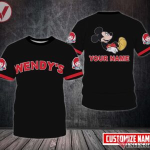 Personalized Wendy's Uniform Custom Clothes Style 8, Unique Gifts For Employee - Vesles2014s 3