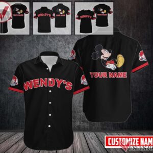 Personalized Wendy's Uniform Custom Clothes Style 8, Unique Gifts For Employee - Vesles2014s