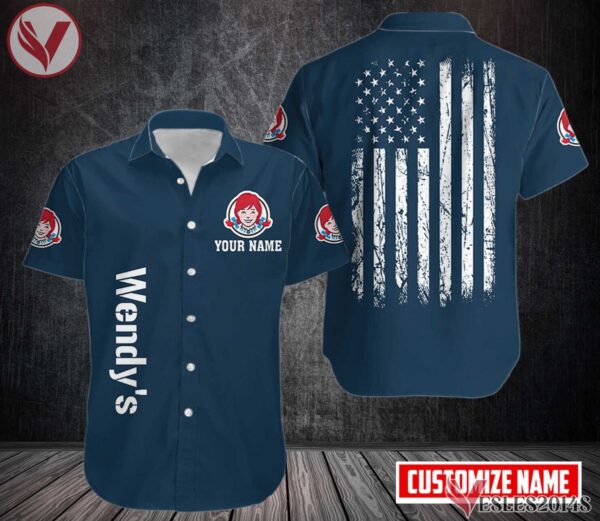 Personalized Wendy's Uniform Custom Clothes Style 9, Unique Gifts For Employee - Vesles2014s