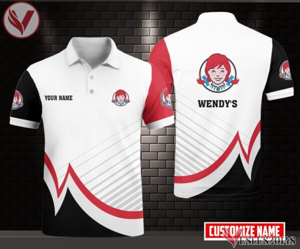 Personalized Wendy's Uniform Custom Clothes, Unique Gifts For Employee - Vesles2014s 1