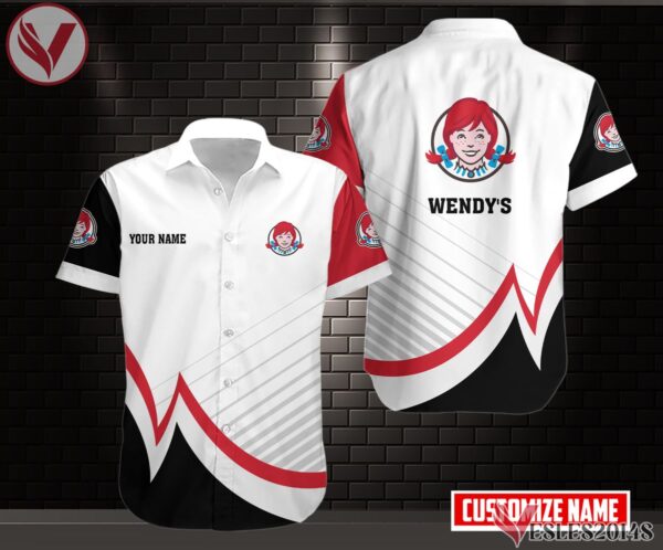 Personalized Wendy's Uniform Custom Clothes, Unique Gifts For Employee - Vesles2014s 2