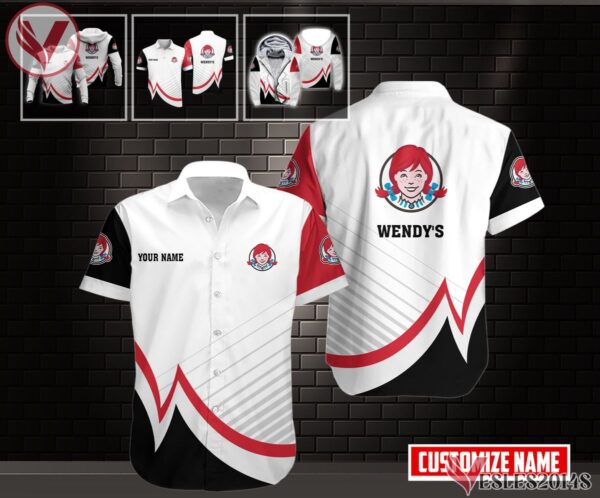 Personalized Wendy's Uniform Custom Clothes, Unique Gifts For Employee - Vesles2014s