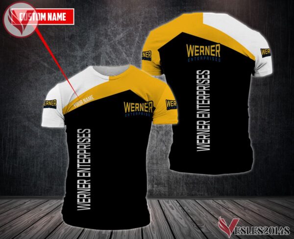 Personalized Werner Enterprises Uniform Custom Clothes Style 1, Unique Gifts For Employee - Vesles2014s 3