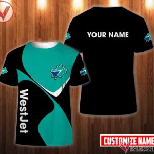 Personalized Westjet Uniform Custom Clothes, Unique Gifts For Employee - Vesles2014s 3
