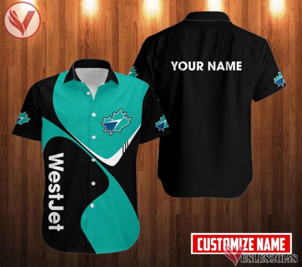 Personalized Westjet Uniform Custom Clothes, Unique Gifts For Employee - Vesles2014s