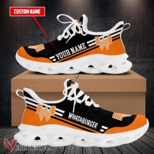 Personalized Whataburger Logo Custom Shoes, Best Running Shoes For Fans - Vesles2014S 1
