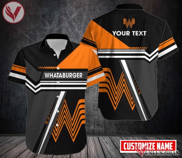 Personalized Whataburger Uniform Custom Clothes Style 1, Unique Gifts For Employee - Vesles2014s 2