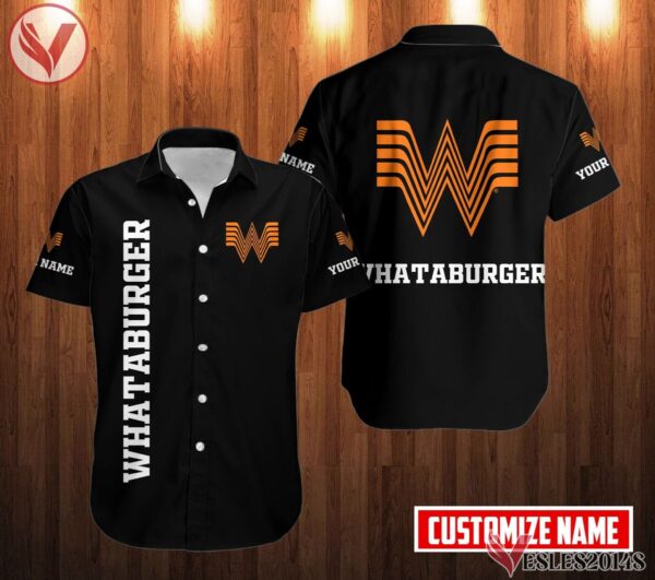 Personalized Whataburger Uniform Custom Clothes Style 3, Unique Gifts For Employee - Vesles2014s