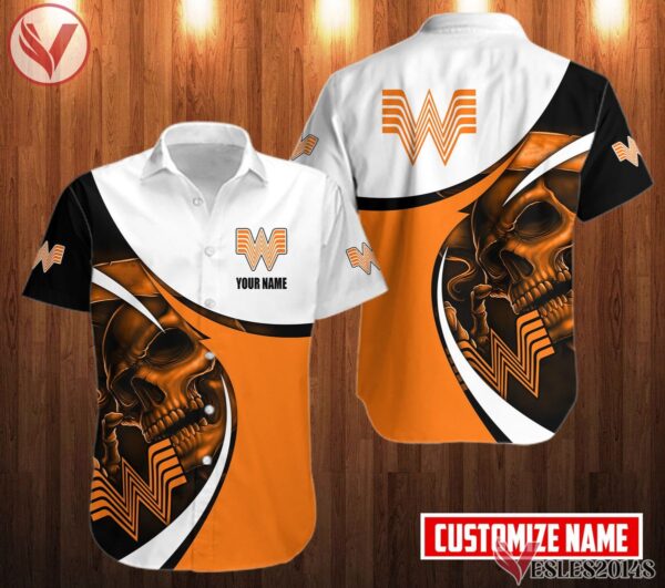 Personalized Whataburger Uniform Custom Clothes Style 4, Unique Gifts For Employee - Vesles2014s