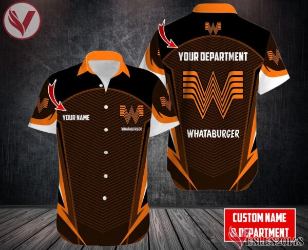 Personalized Whataburger Uniform Custom Clothes Style 8, Unique Gifts For Employee - Vesles2014s