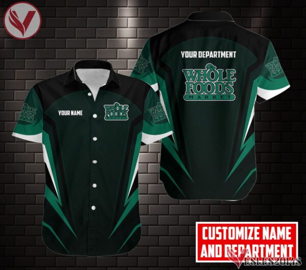 Personalized Whole Foods Market Uniform Custom Clothes, Unique Gifts For Employee - Vesles2014s