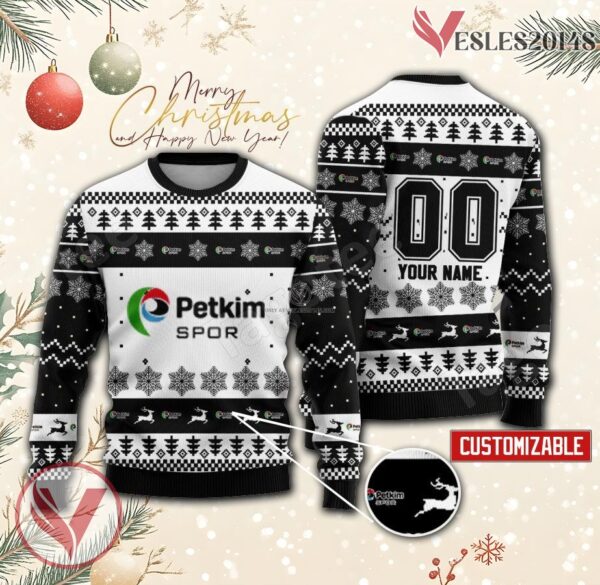 Petkim Spor Custom Ugly Christmas Sweater, Unique Gift For Fans - Vesles2014s
