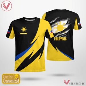Philippines Uniform Custom Clothes Style 1, Unique Gifts For Employee - Vesles2014s 4