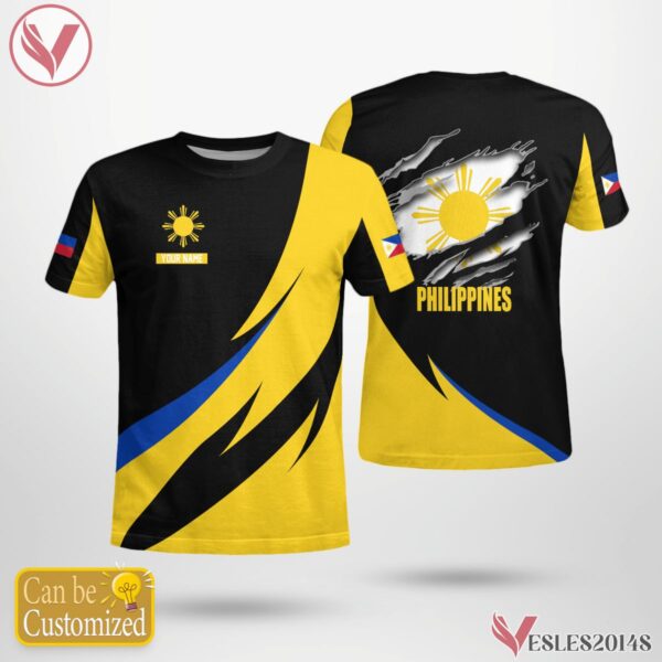 Philippines Uniform Custom Clothes Style 1, Unique Gifts For Employee - Vesles2014s 4