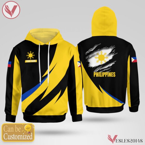 Philippines Uniform Custom Clothes Style 1, Unique Gifts For Employee - Vesles2014s