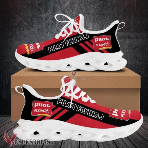 Pilot Flying J Logo Custom Shoes Style 3, Best Running Shoes For Fans - Vesles2014S 1