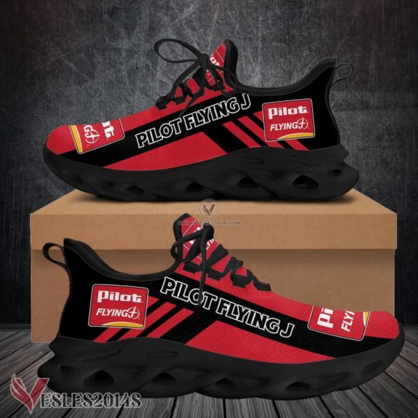 Pilot Flying J Logo Custom Shoes Style 3, Best Running Shoes For Fans - Vesles2014S
