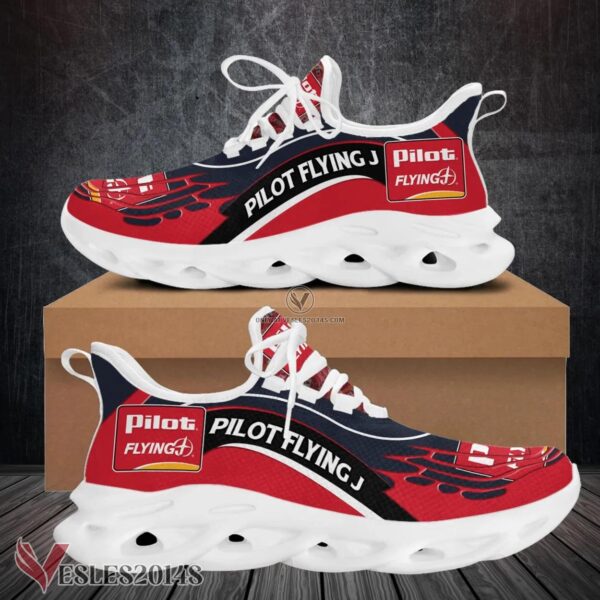 Pilot Flying J Logo Custom Shoes Style 4, Best Running Shoes For Fans - Vesles2014S 1
