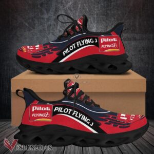 Pilot Flying J Logo Custom Shoes Style 4, Best Running Shoes For Fans - Vesles2014S