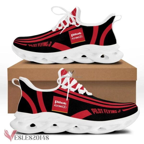 Pilot Flying J Logo Custom Shoes Style 8, Best Running Shoes For Fans - Vesles2014S 1