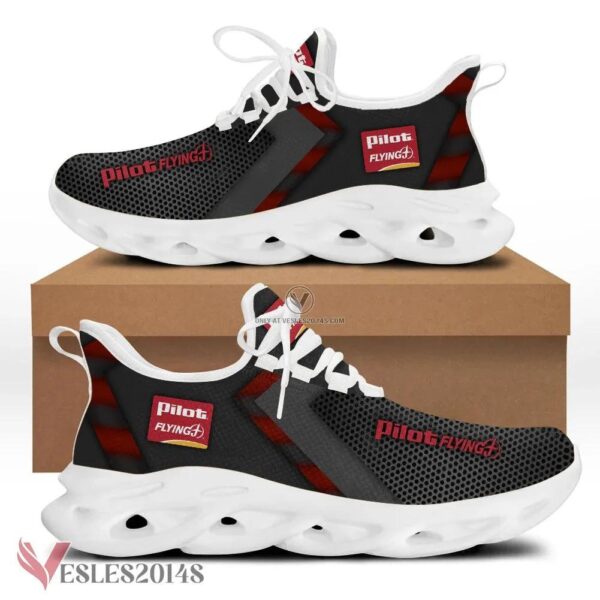 Pilot Flying J Logo Custom Shoes Style 9, Best Running Shoes For Fans - Vesles2014S 1