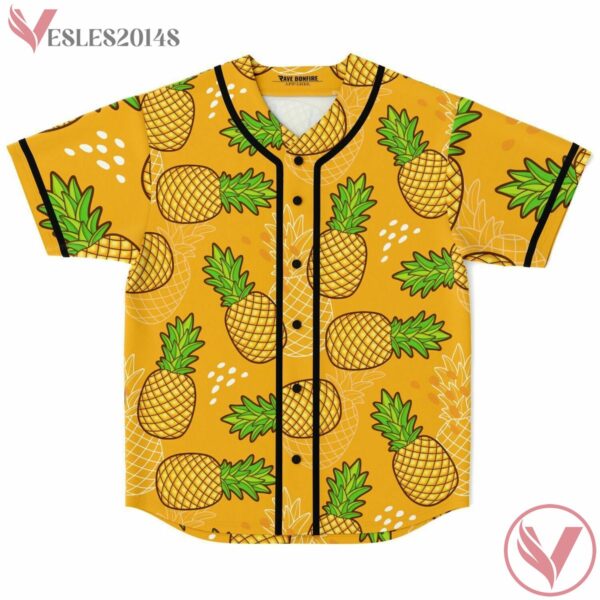 Pineapple Rick Baseball Jersey - Vesles2014s