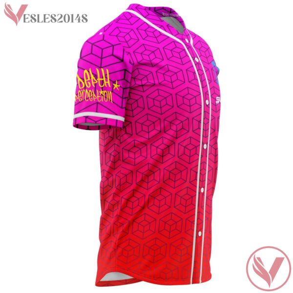 Pink Abstract Hexagonal Mason custom jersey - Vesles2014s 3