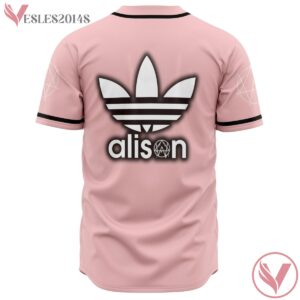 Pink Alison Adidas Amber Custom Jersey - Vesles2014s 1