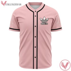 Pink Alison Adidas Amber Custom Jersey - Vesles2014s